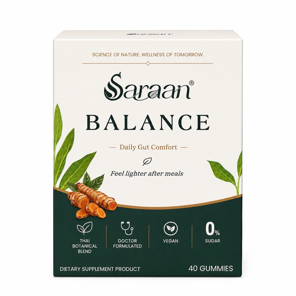 Saraan Balance — Daily Gut Comfort